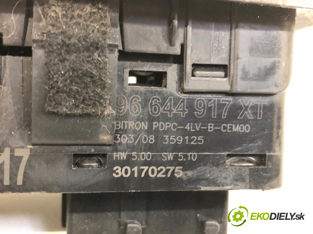 CITROEN C5 III sedan 2009 100 kW 2.0 HDi (RDRHDA) 1997 Prepínač okien 96644917XT (Prepínacie páčky pod volantom)