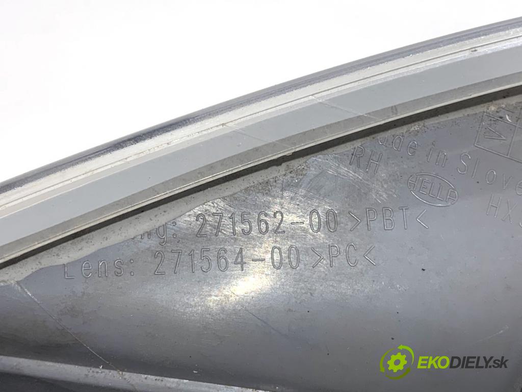 CITROEN C5 III sedan 2009 100 kW 2.0 HDi (RDRHDA) 1997 Hmlové svetlo, hmlovka pravy predný 271562-00