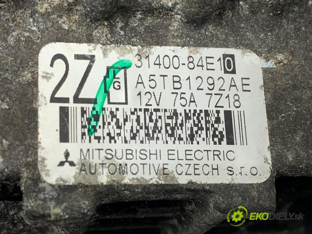 SUZUKI SX4 liftback 2008 79 kW 1.6 VVT 4x4 (RW 416) 1586 Alternátor 31400-84E10 (Alternátor)