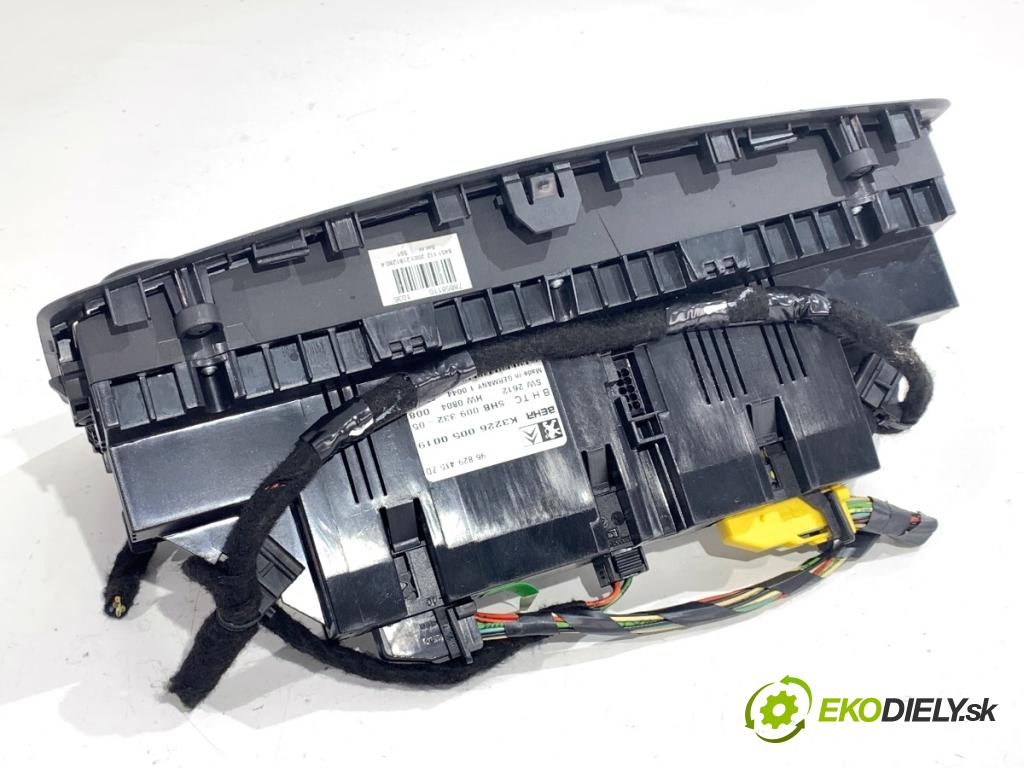 CITROEN C5 III sedan 2009 100 kW 2.0 HDi (RDRHDA) 1997 Panel ovládania kúrenia 96829415ZD (Prepínacie páčky pod volantom)