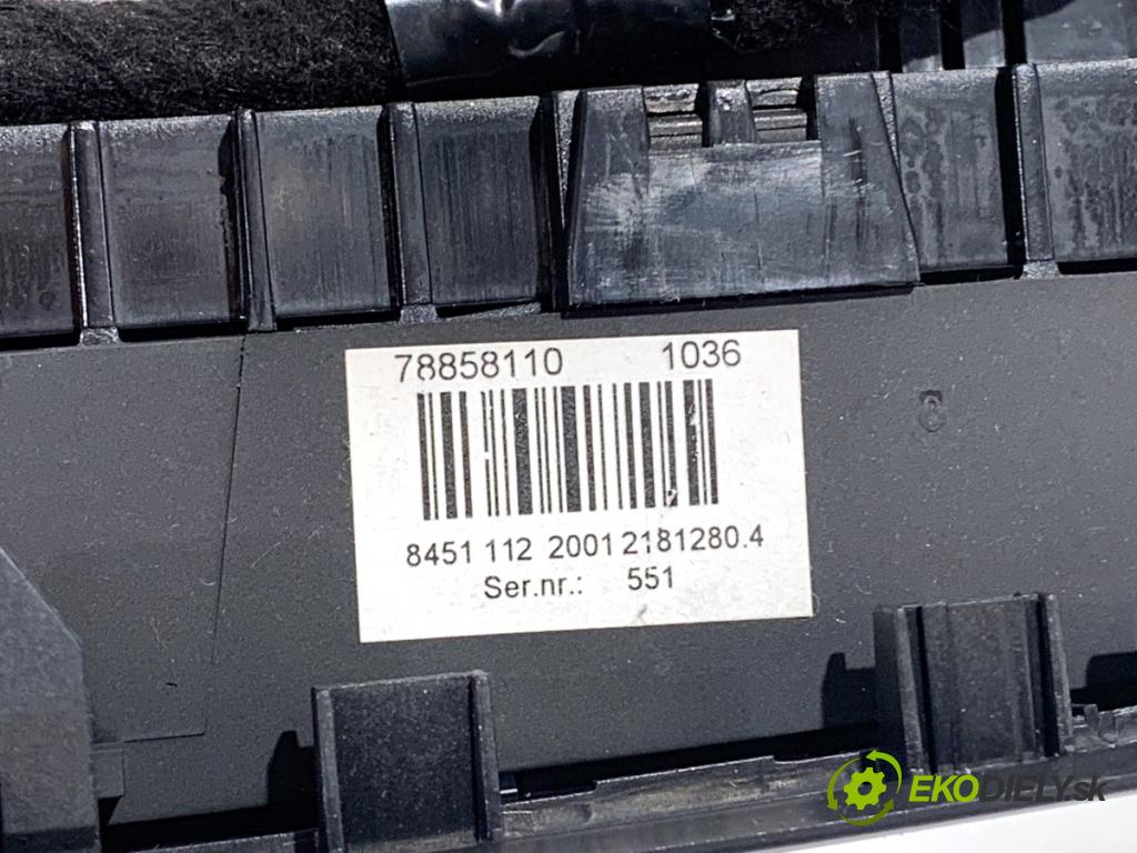 CITROEN C5 III sedan 2009 100 kW 2.0 HDi (RDRHDA) 1997 Panel ovládania kúrenia 96829415ZD (Prepínacie páčky pod volantom)