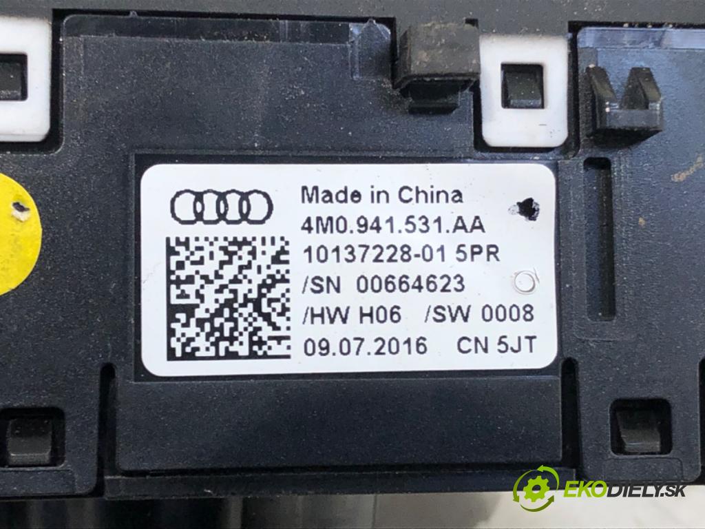 AUDI A4 B9 Kombi 2017 140 kW 2.0 TDI quattro 1968 Spínač svetiel 4M0941531AA