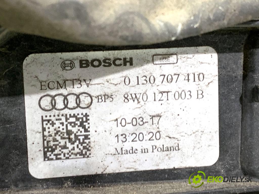 AUDI A4 B9 Kombi 2017 140 kW 2.0 TDI quattro 1968 Ventilátor chladiča 8W0121003B (Ventilátor)