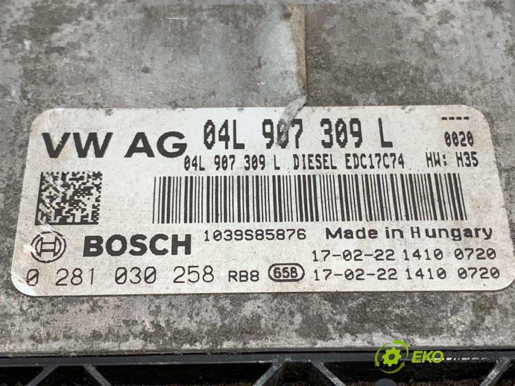 AUDI A4 B9 Kombi 2017 140 kW 2.0 TDI quattro 1968 riadiaca jednotka Motor 04L907309L (Riadiaca jednotka)