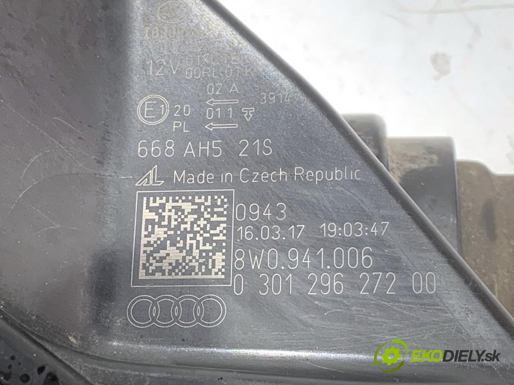 AUDI A4 B9 Kombi 2017 140 kW 2.0 TDI quattro 1968 Svetlomet ľavy predný XENON 8W0941006