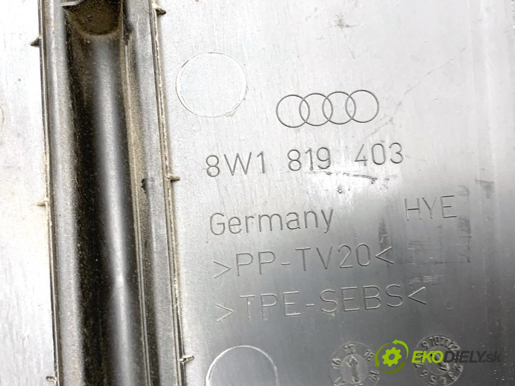 AUDI A4 B9 Kombi 2017 140 kW 2.0 TDI quattro 1968 Torpédo, plast pod čelné okno 8W1819403 (Torpédo (plast pod čelným sklom))