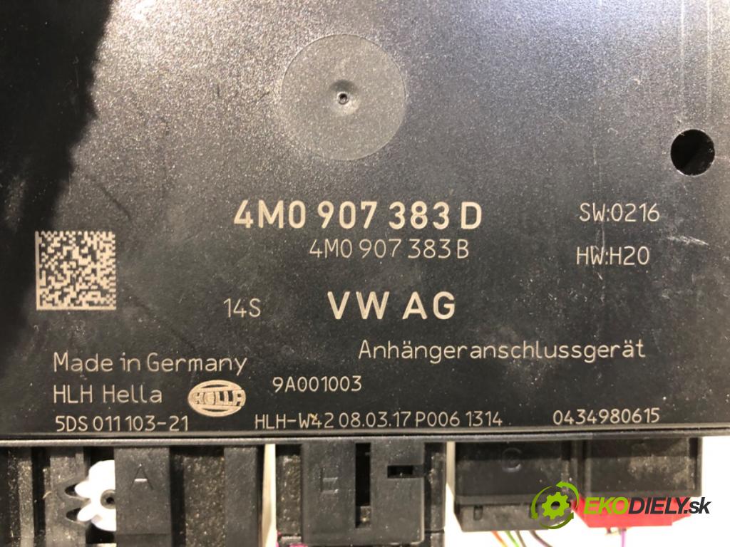 AUDI A4 B9 Kombi 2017 140 kW 2.0 TDI quattro 1968 Modul ťažného oka 4M0907383D (Riadiaca jednotka ostatné)