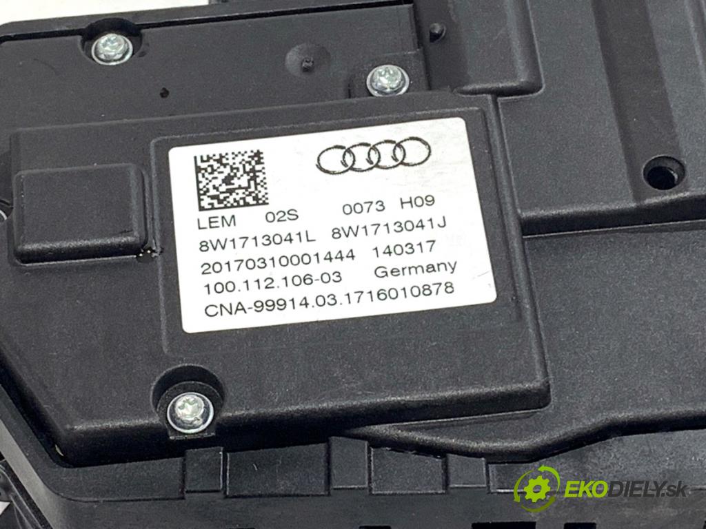 AUDI A4 B9 Kombi 2017 140 kW 2.0 TDI quattro 1968 Kulisa 8W1713041L (Rýchlostná páka (kulisa))