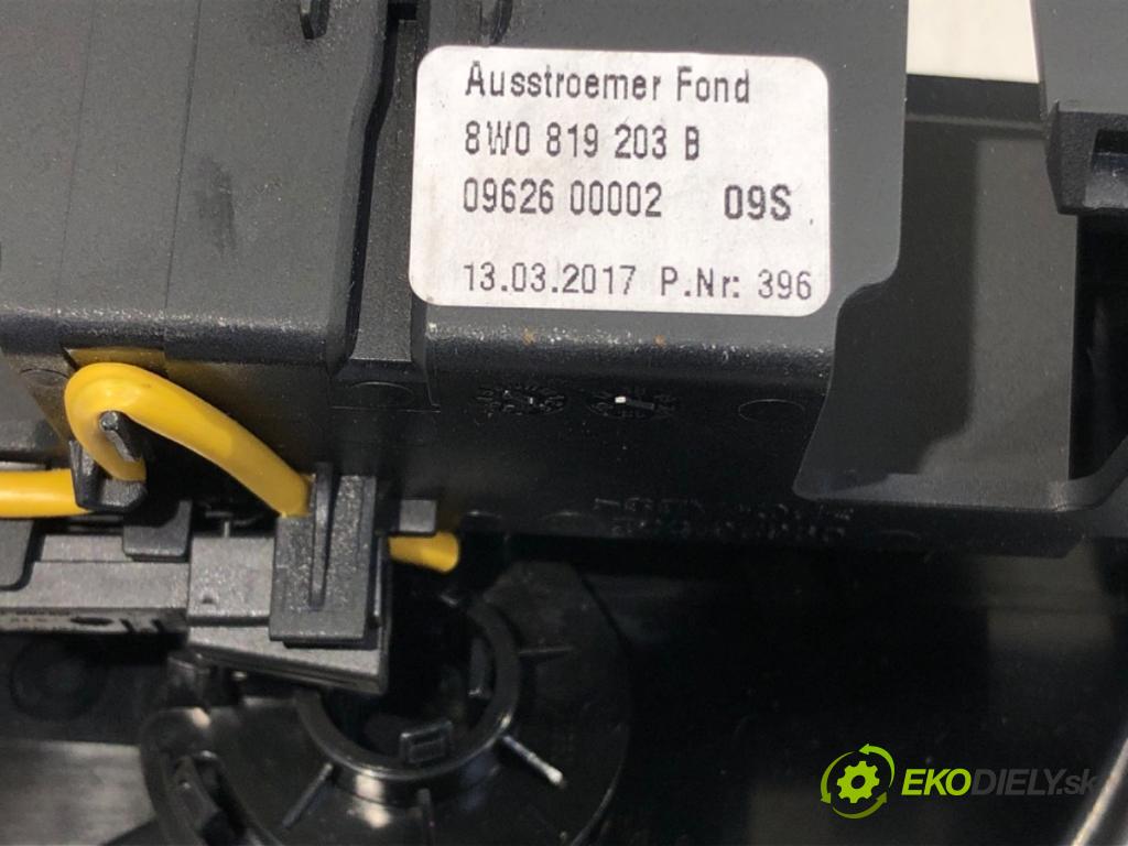 AUDI A4 B9 Kombi 2017 140 kW 2.0 TDI quattro 1968 Mriežky kúrenia zad 8W0819203B
