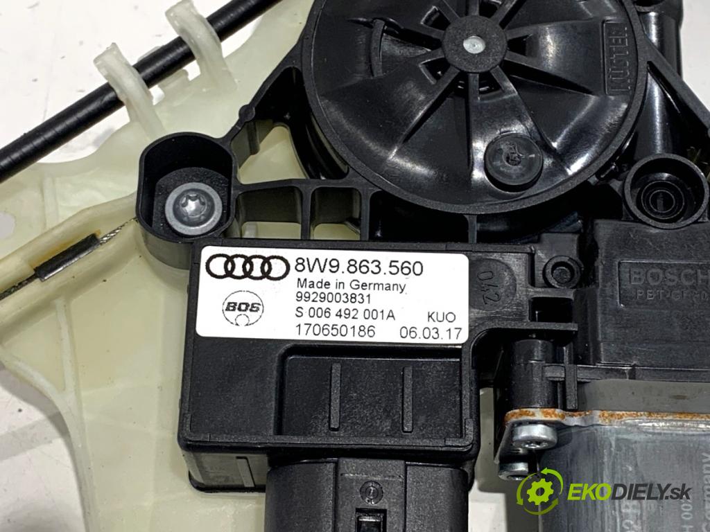 AUDI A4 B9 Kombi 2017 140 kW 2.0 TDI quattro 1968 Motorček rolety kufra 8W9863560