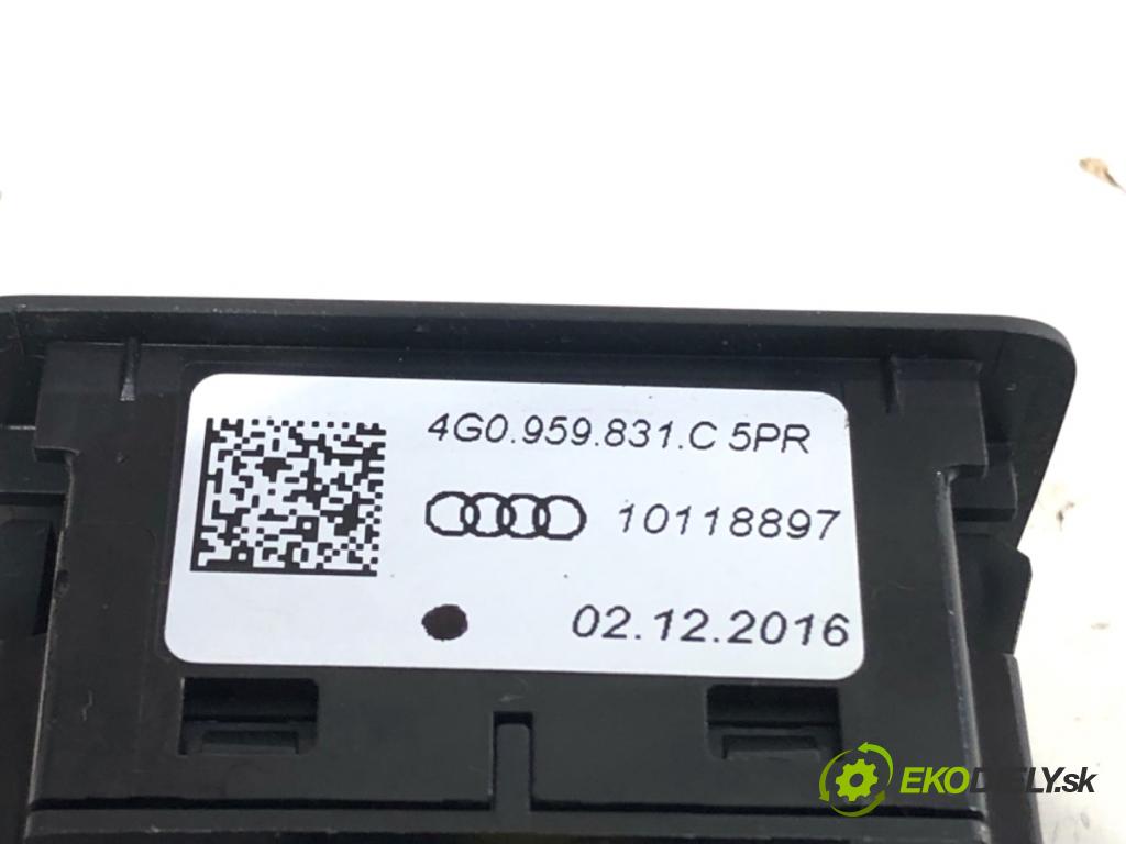 AUDI A4 B9 Kombi 2017 140 kW 2.0 TDI quattro 1968 vypínač otvárania dverí 4G0959831C