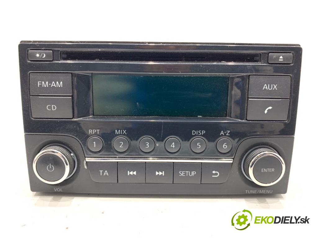 NISSAN QASHQAI J10 SUV 2012 96 kW 1.6 dCi 1598 RADIO 28185BH30D (Audio zariadenie)