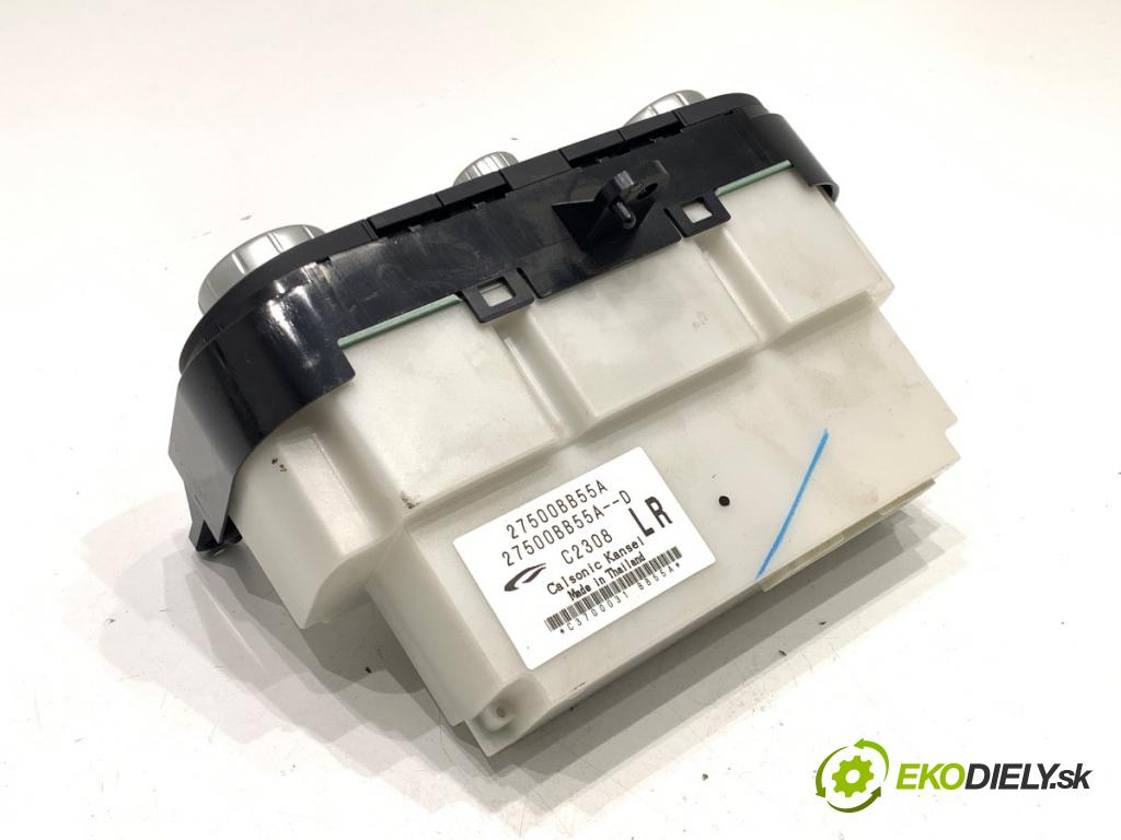 NISSAN QASHQAI J10 SUV 2012 96 kW 1.6 dCi 1598 Panel ovládania kúrenia 27500BB55A (Prepínacie páčky pod volantom)