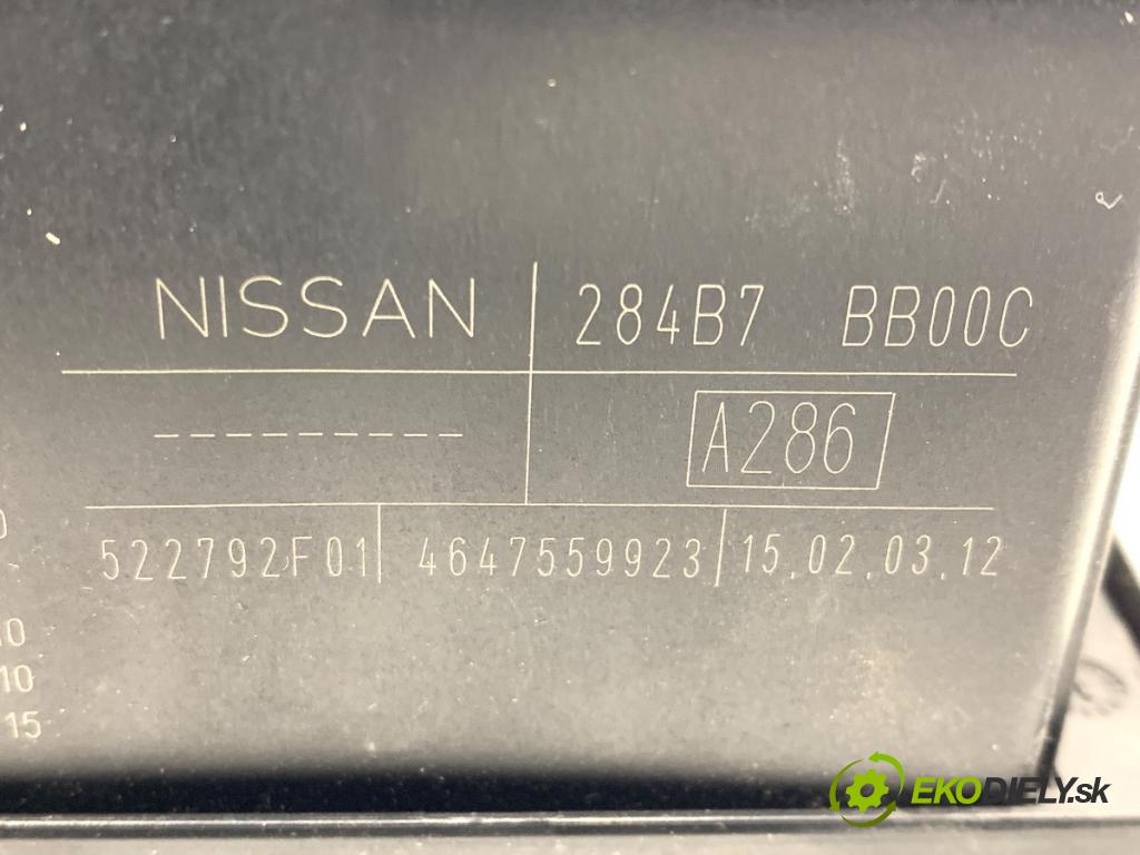 NISSAN QASHQAI J10 SUV 2012 96 kW 1.6 dCi 1598 Modul BSI 284B7BB00C (Poistková skrinka)