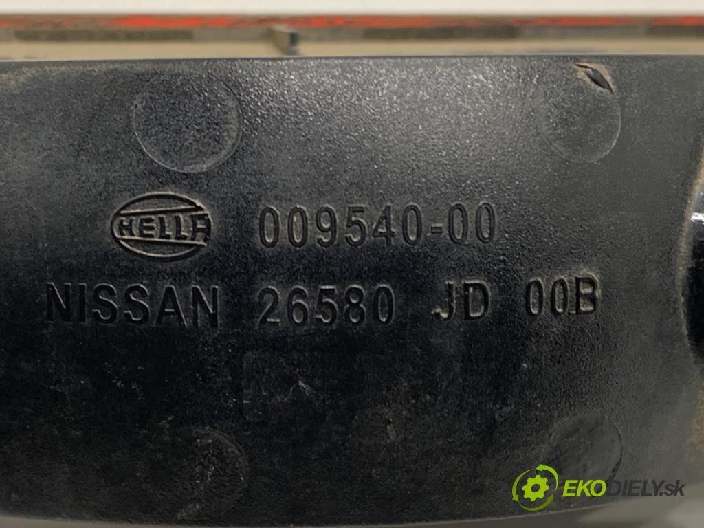 NISSAN QASHQAI J10 SUV 2012 96 kW 1.6 dCi 1598 Svetlo nárazníka zad 26580JD00B