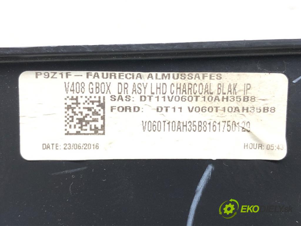 FORD TRANSIT CONNECT nadwozie wielkoprzestrzenne (MPV) 2016 88 kW 1.5 TDCi 1499 přihrádka kastlík spolujezdce  (Přihrádka (kastlík))