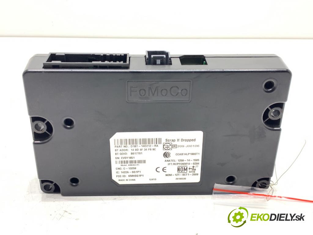 FORD TRANSIT CONNECT nadwozie wielkoprzestrzenne (MPV) 2016 88 kW 1.5 TDCi 1499 Modul BLUETOOTH D1BT-14D212-RA (Riadiaca jednotka ostatné)