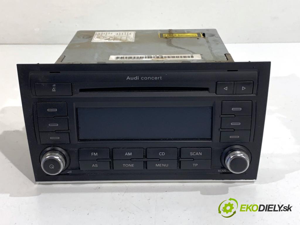 AUDI A4 B7 Kombi 2007 125 kW 2.0 TDI quattro 1968 RADIO 8E0035186AK (Audio zariadenie)