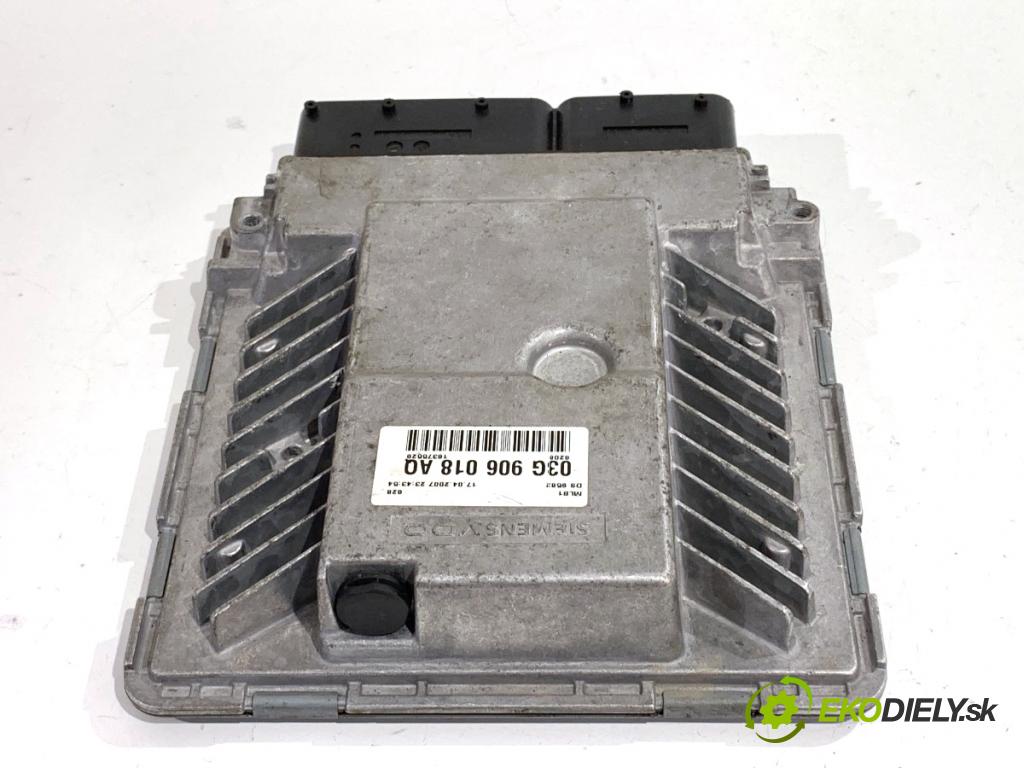 AUDI A4 B7 Kombi 2007 125 kW 2.0 TDI quattro 1968 riadiaca jednotka Motor 03G906018AQ (Riadiaca jednotka)