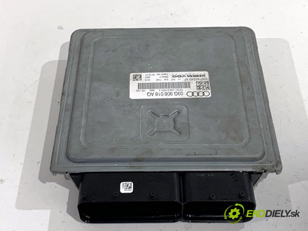 AUDI A4 B7 Kombi 2007 125 kW 2.0 TDI quattro 1968 riadiaca jednotka Motor 03G906018AQ (Riadiaca jednotka)