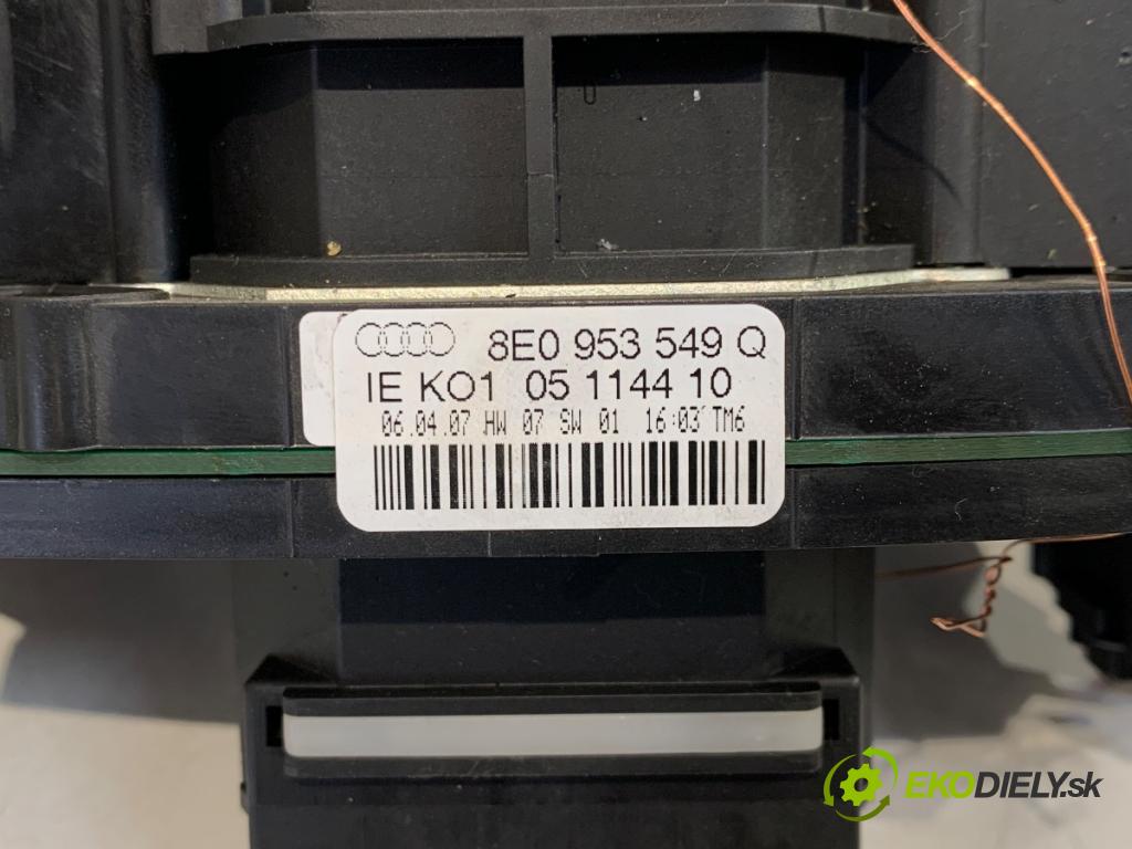 AUDI A4 B7 Kombi 2007 125 kW 2.0 TDI quattro 1968 Prepínač kombinovaný 8E0953549Q (Prepínacie páčky pod volantom)