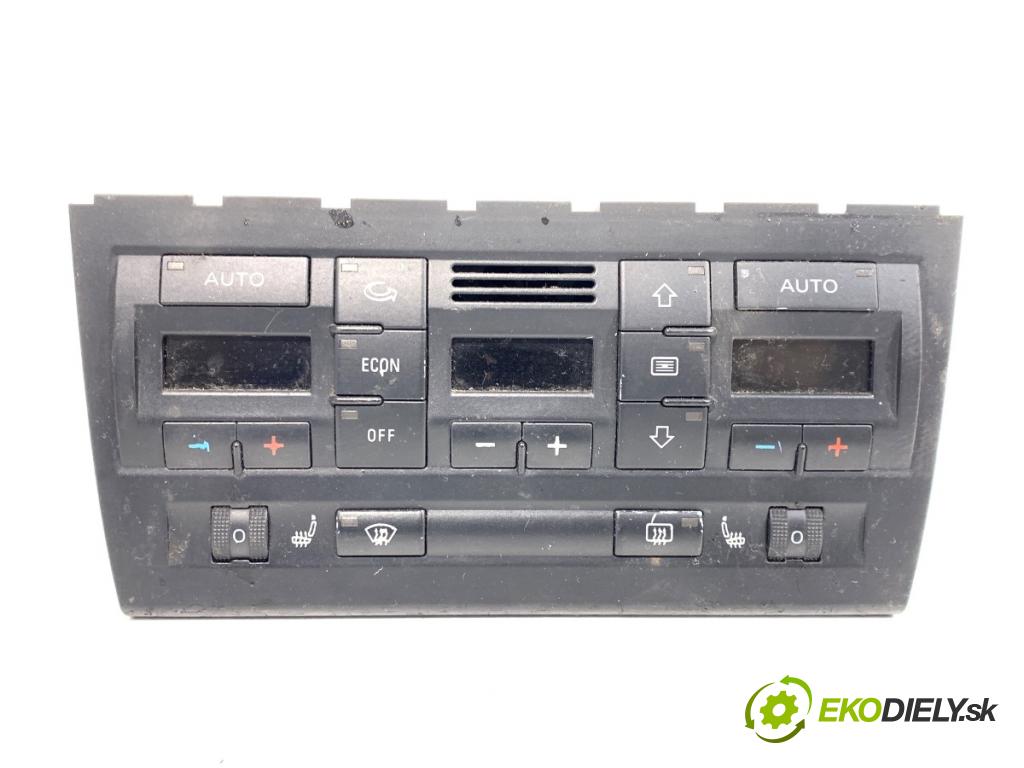 AUDI A4 B7 Kombi 2007 125 kW 2.0 TDI quattro 1968 Panel ovládania kúrenia 8E0820043BM (Prepínacie páčky pod volantom)