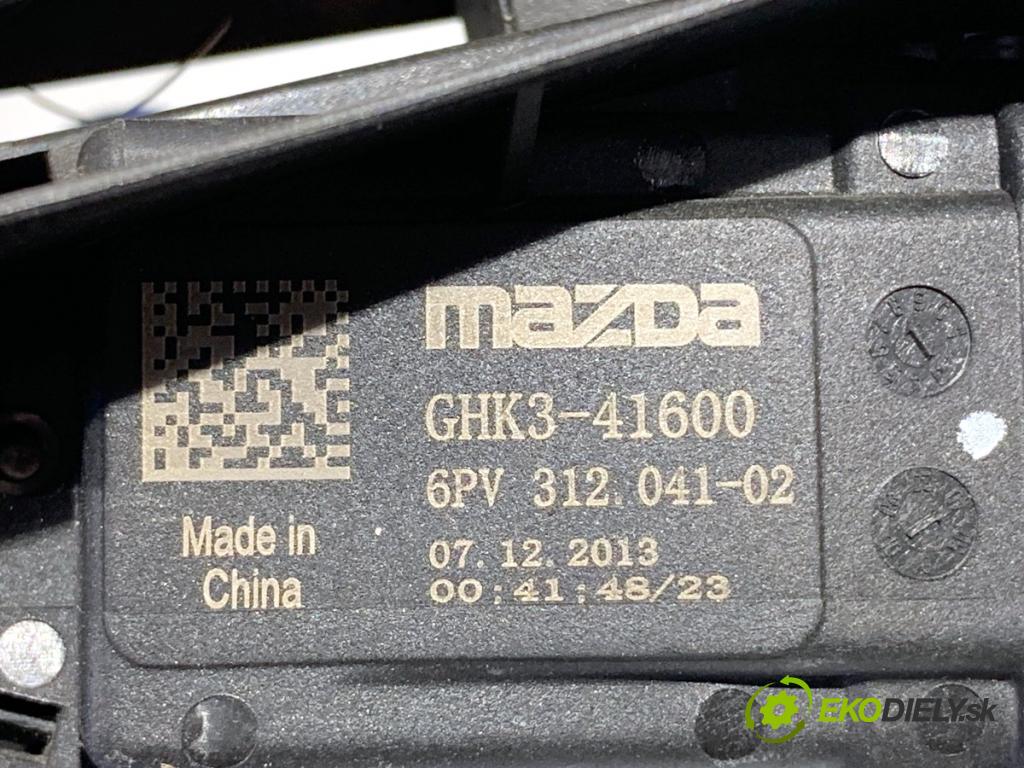 MAZDA 6 GJ sedan 2015 141 kW 2.5 (GJ5FP) 2488 Potenciometer plynu GHK3-41600 (Potenciometer plynového pedálu)