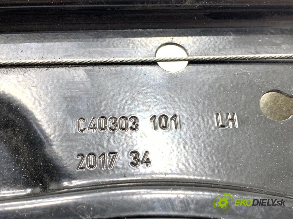 JAGUAR XF II sedan 2018 132 kW 2.0 D 1999 Mechanizmus okna ľavy predný GX6323201AF