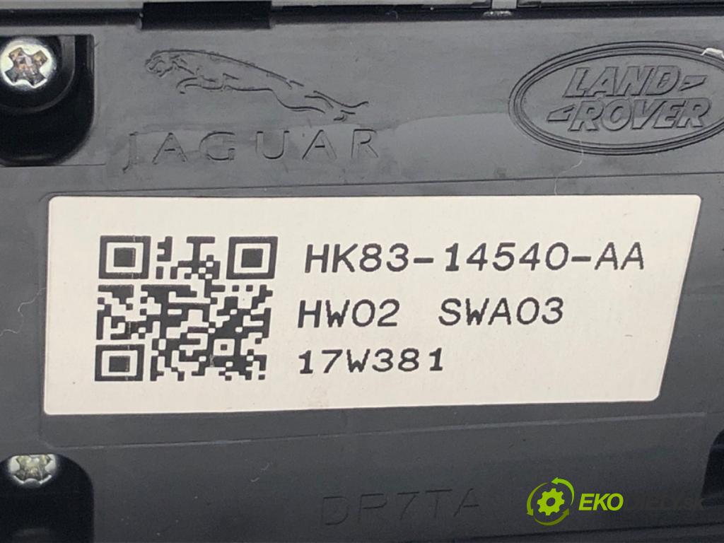 JAGUAR XF II sedan 2018 132 kW 2.0 D 1999 Prepínač okien HK83-14540-AA (Prepínacie páčky pod volantom)