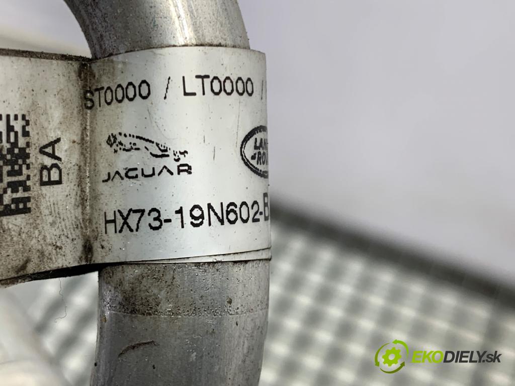 JAGUAR XF II sedan 2018 132 kW 2.0 D 1999 rúrka klimatizácie HX73-19N602-BA (Rúrka klimatizácie)