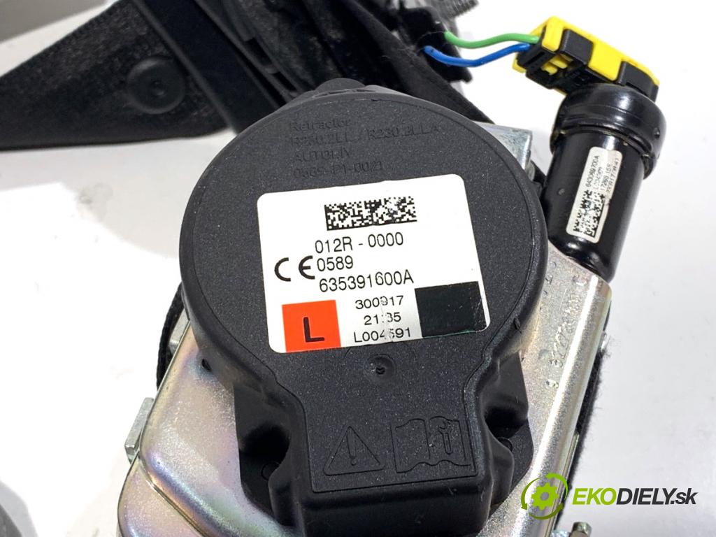JAGUAR XF II sedan 2018 132 kW 2.0 D 1999 Držiak BEZPEČNOSŤ ľavy predný 635391600A