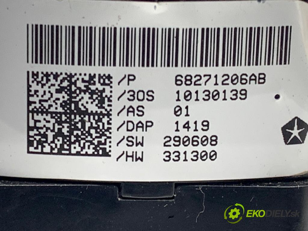 JEEP CHEROKEE KL SUV 2019 200 kW 3.2 V6 4x4 3239 Prepínač okien 68271206AB (Prepínacie páčky pod volantom)