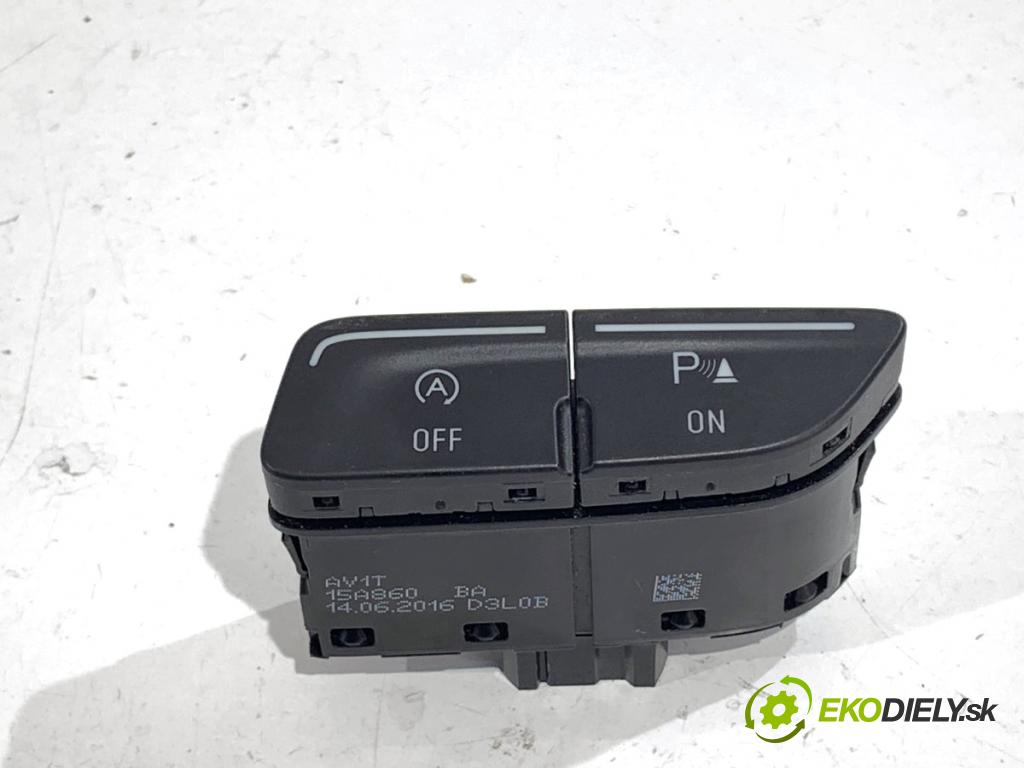 FORD TRANSIT CONNECT nadwozie wielkoprzestrzenne (MPV) 2016 88 kW 1.5 TDCi 1499 Spínač brzdy ručnej brzdy AV1T15A860BA (Prepínacie páčky pod volantom)