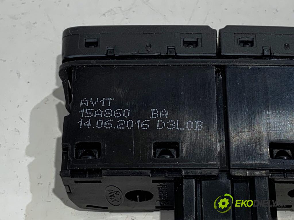 FORD TRANSIT CONNECT nadwozie wielkoprzestrzenne (MPV) 2016 88 kW 1.5 TDCi 1499 Spínač brzdy ručnej brzdy AV1T15A860BA (Prepínacie páčky pod volantom)