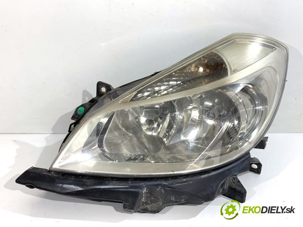 RENAULT CLIO III liftback 2006 50 kW 1.5 dCi (C/BR0G, C/BR1G) 1461 Svetlomet ľavy predný 8200459824