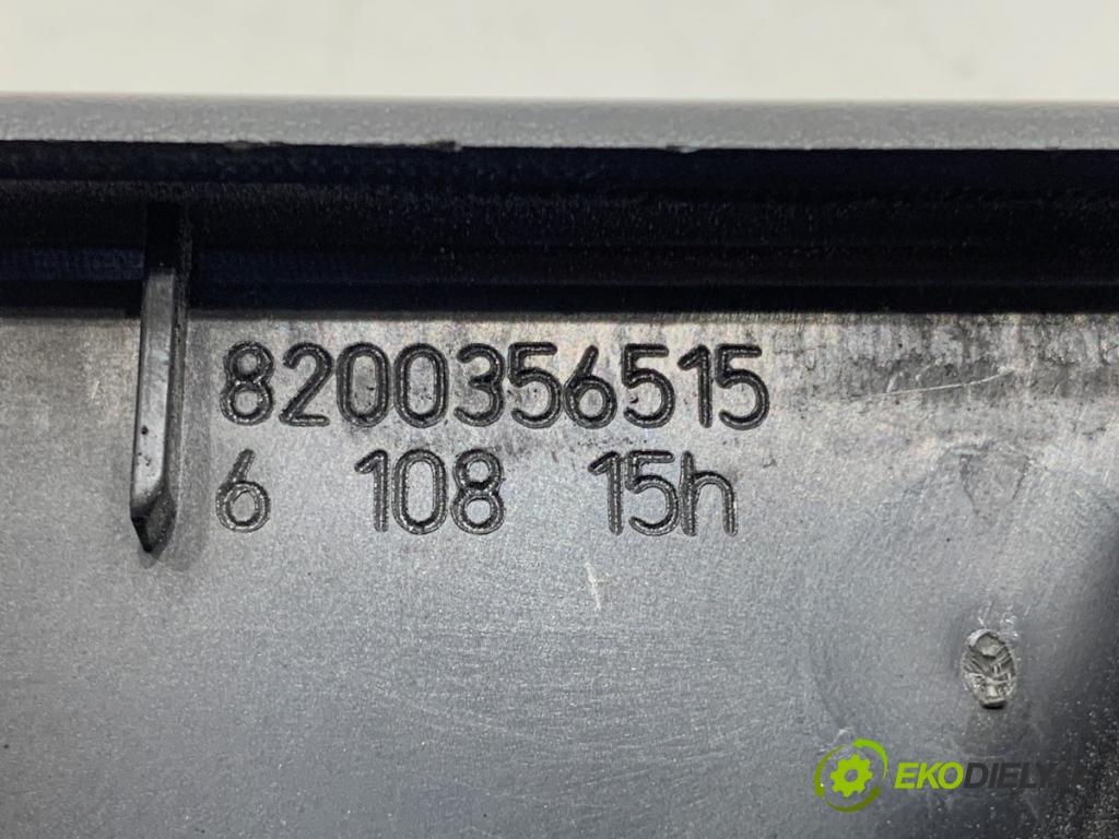 RENAULT CLIO III liftback 2006 50 kW 1.5 dCi (C/BR0G, C/BR1G) 1461 Prepínač okien 8200356515 (Prepínacie páčky pod volantom)