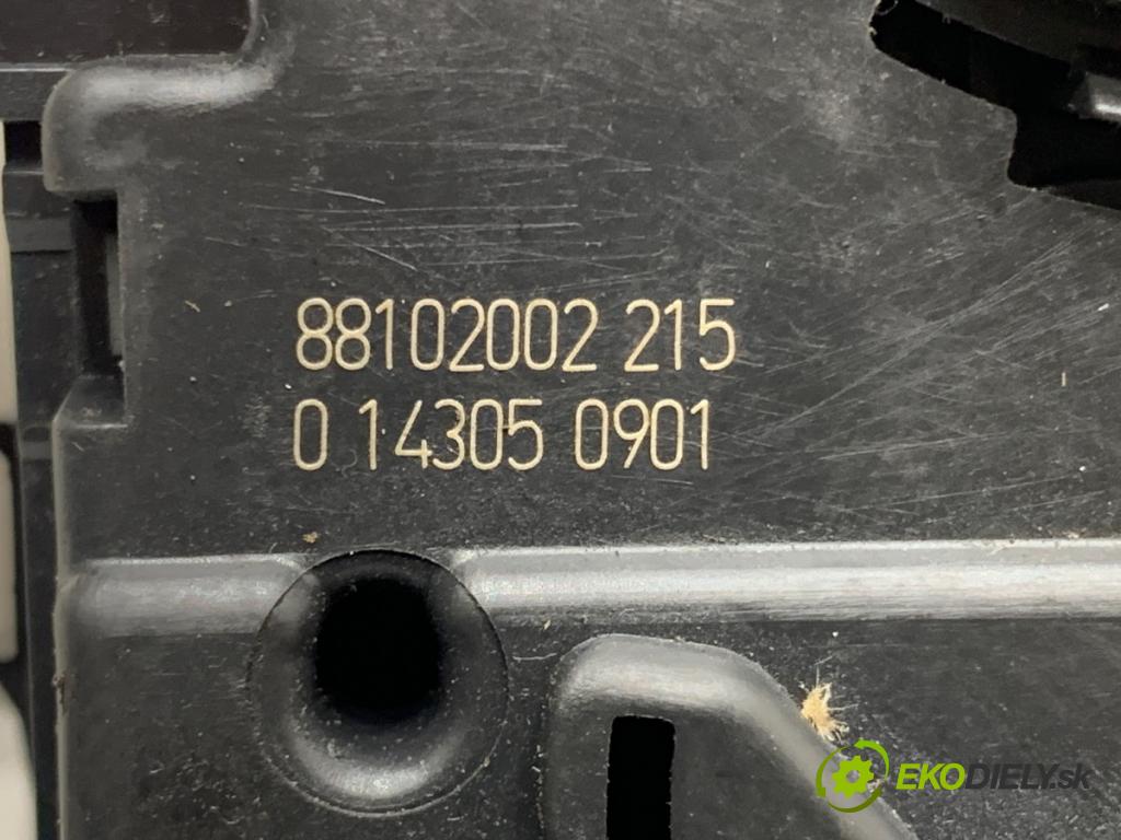 RENAULT CLIO III liftback 2006 50 kW 1.5 dCi (C/BR0G, C/BR1G) 1461 Prepínač smeroviek 88102002 (Prepínacie páčky pod volantom)