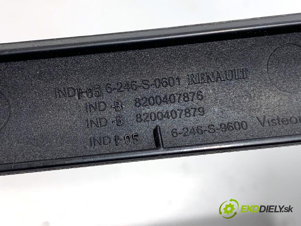 RENAULT CLIO III liftback 2006 50 kW 1.5 dCi (C/BR0G, C/BR1G) 1461 lišty kryt 8200407876 8200407855 (Lišta)