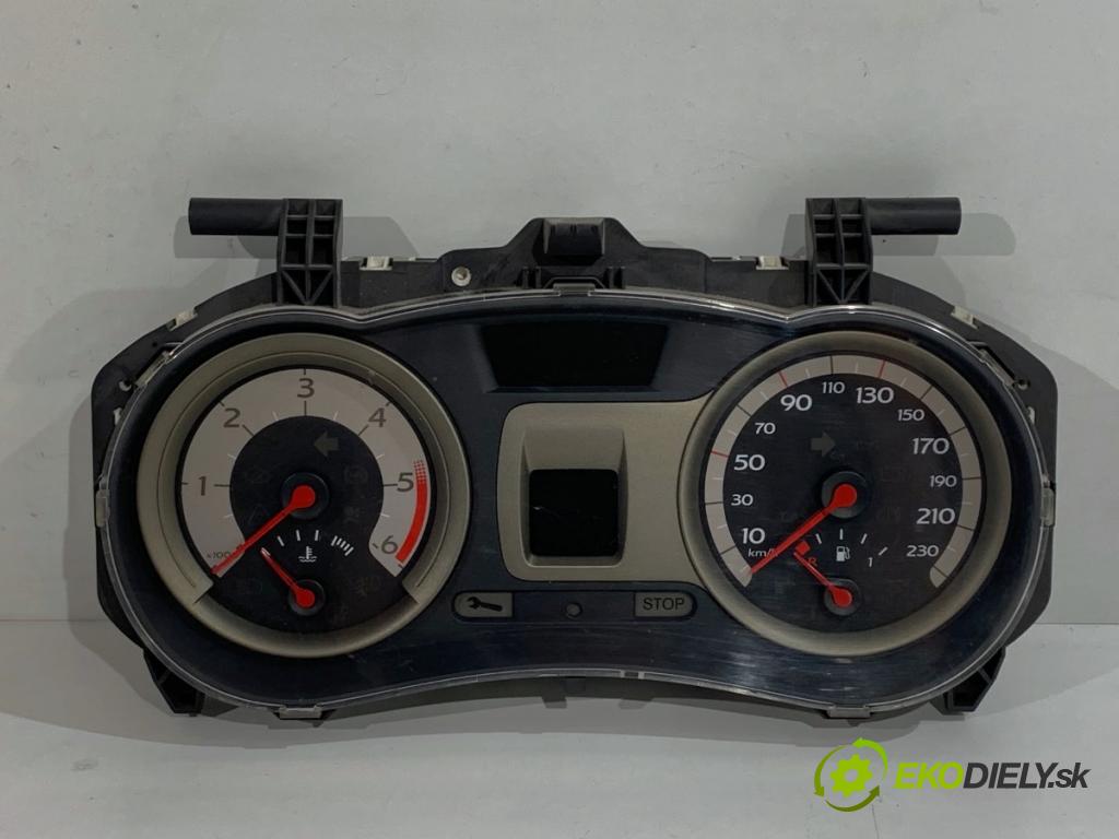 RENAULT CLIO III liftback 2006 50 kW 1.5 dCi (C/BR0G, C/BR1G) 1461 Prístrojovka 8200582709 (Prístrojová doska)