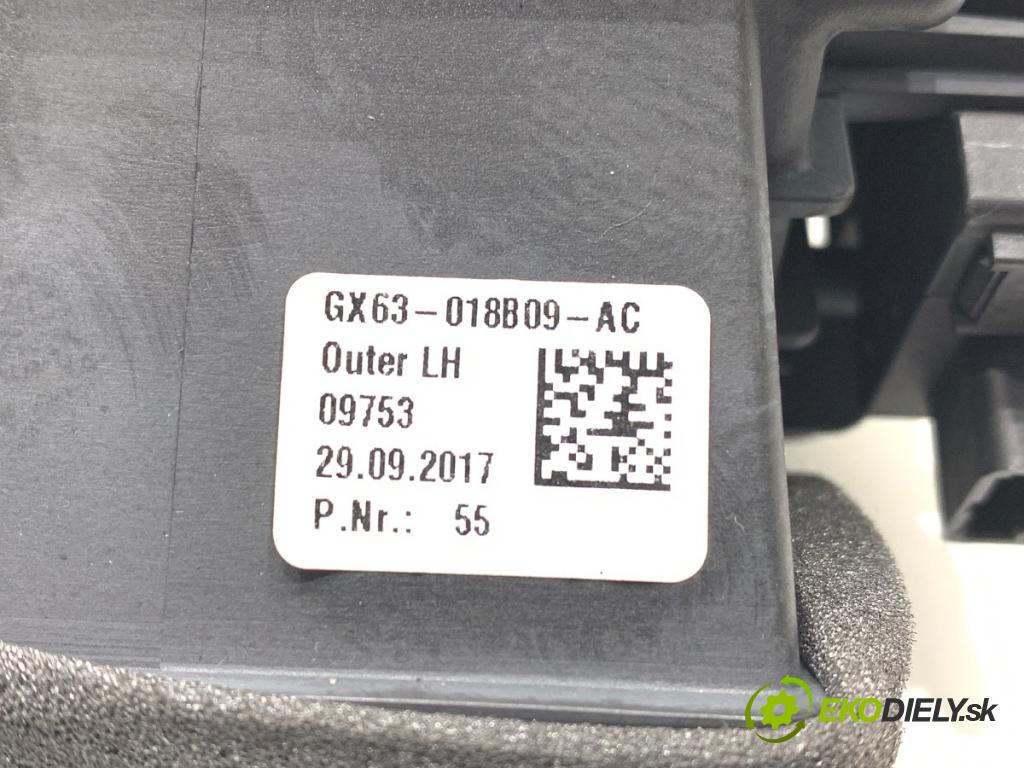 JAGUAR XF II sedan 2018 132 kW 2.0 D 1999 Mriežky kúrenia ľavy predný GX63-018B09-AC