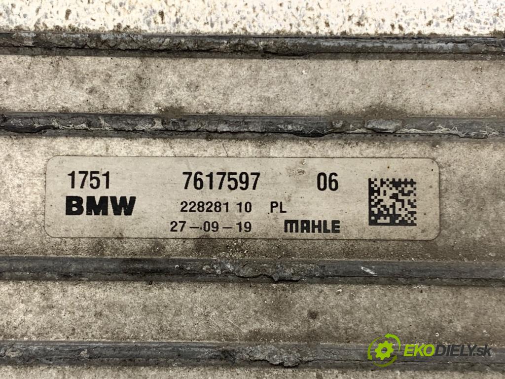 BMW F39 SUV 2019 103 kW sDrive 18 i 1499 intercooler 7617597 (Intercooler (chladič stlačeného vzduchu))