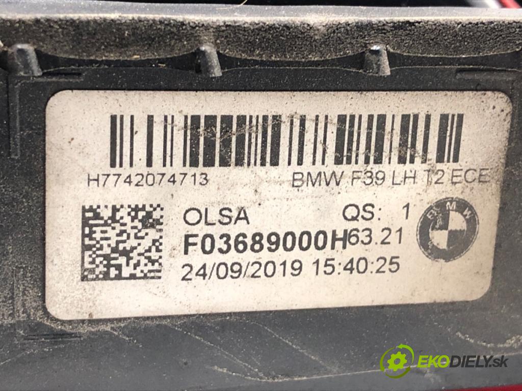 BMW F39 SUV 2019 103 kW sDrive 18 i 1499 Svetlo zad ľavá strana vnútorná 7420747 (Kľučka dverí ostatné)