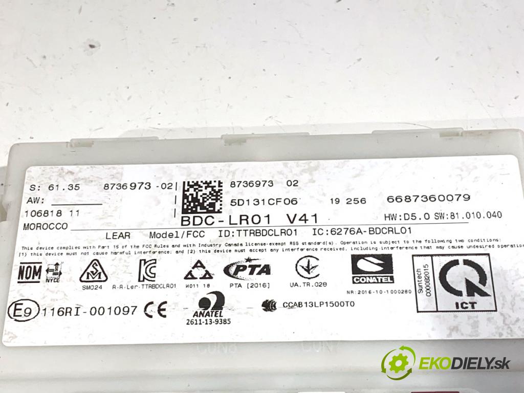 BMW F39 SUV 2019 103 kW sDrive 18 i 1499 Modul BORDNETZ 8736973 (Riadiaca jednotka ostatné)