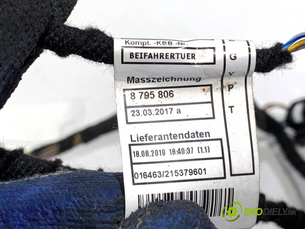 BMW F39 SUV 2019 103 kW sDrive 18 i 1499 Káblovačka Dvere predný pravy 8795807
