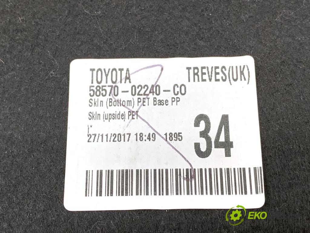 TOYOTA AURIS II Kombi 2017 73 kW 1.8 Hybrid (ZWE186_) 1798 KRYTINA: kufra 58570-02240
