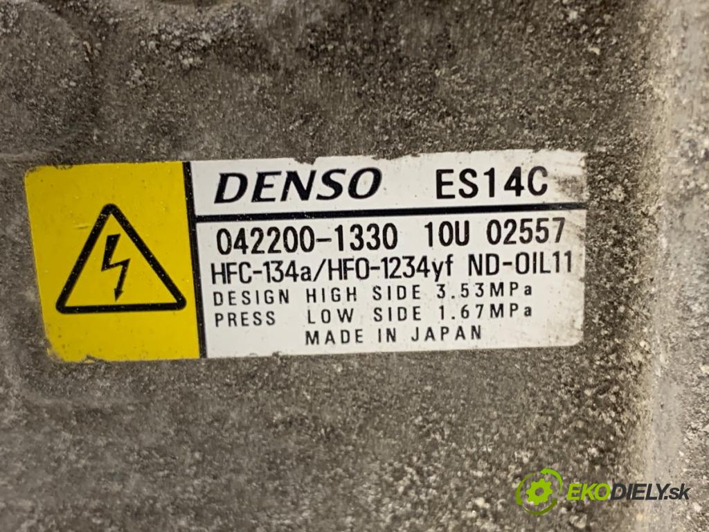 TOYOTA AURIS II Kombi 2017 73 kW 1.8 Hybrid (ZWE186_) 1798 Kompresor klimatizácie 042200-1330 (Kompresor klimatizácie)