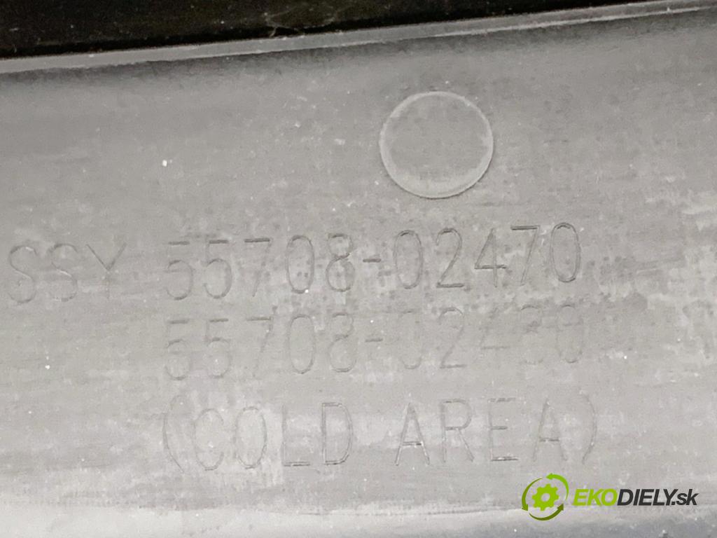 TOYOTA AURIS II Kombi 2017 73 kW 1.8 Hybrid (ZWE186_) 1798 Torpédo, plast pod čelné okno 55708-02470 (Torpédo (plast pod čelným sklom))