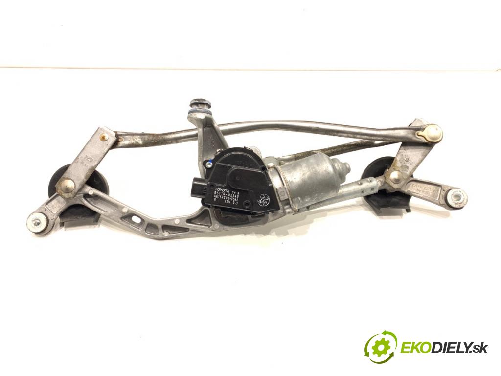 TOYOTA AURIS II Kombi 2017 73 kW 1.8 Hybrid (ZWE186_) 1798 Mechanizmus stieračov predný 85110-02340 (Motorček stieračov predný)