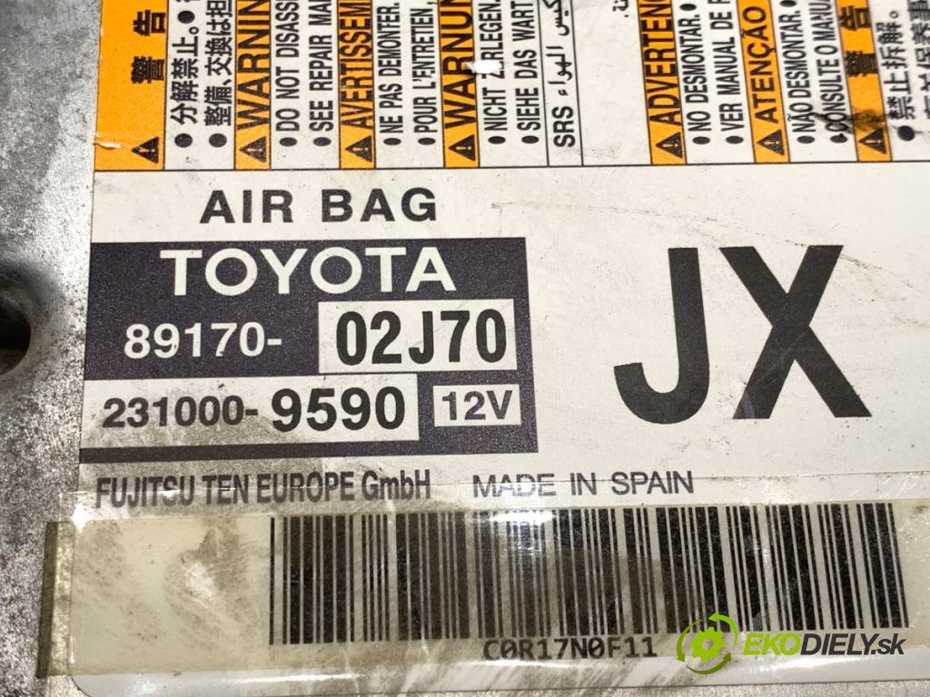 TOYOTA AURIS II Kombi 2017 73 kW 1.8 Hybrid (ZWE186_) 1798 senzor airbag 89170-02J70 (Snímač)