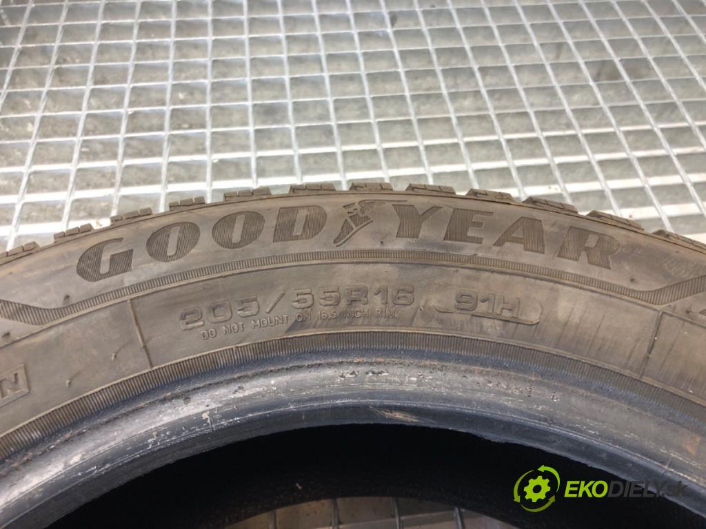 --- --- PNEUMATIKY: zima 2X 205/55 16" GOODYEAR